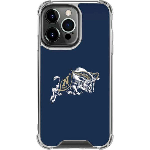 United States Naval Academy Bill The Goat iPhone 15 Pro Clear Case